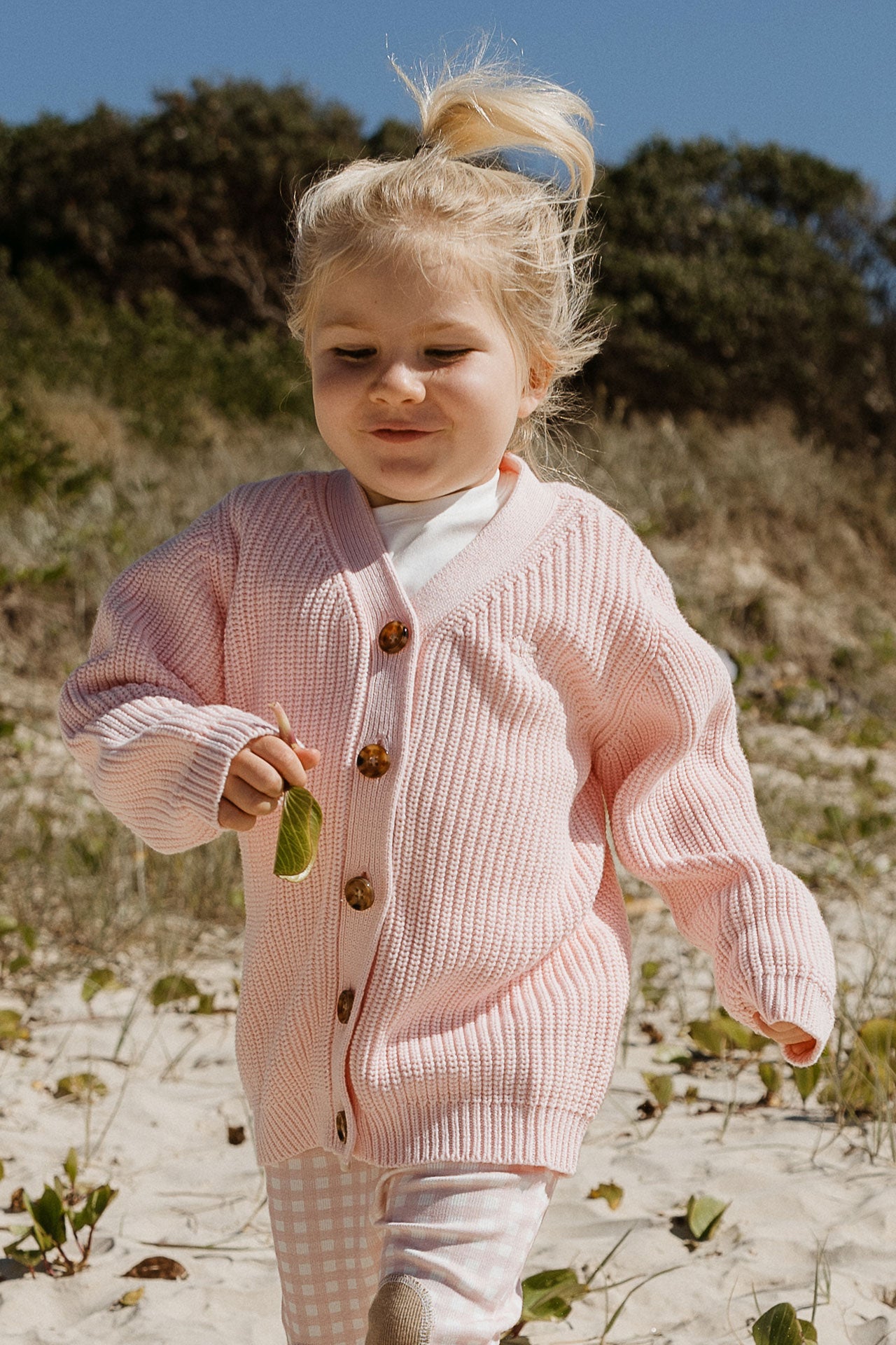 Baby chunky knit cardigan best sale