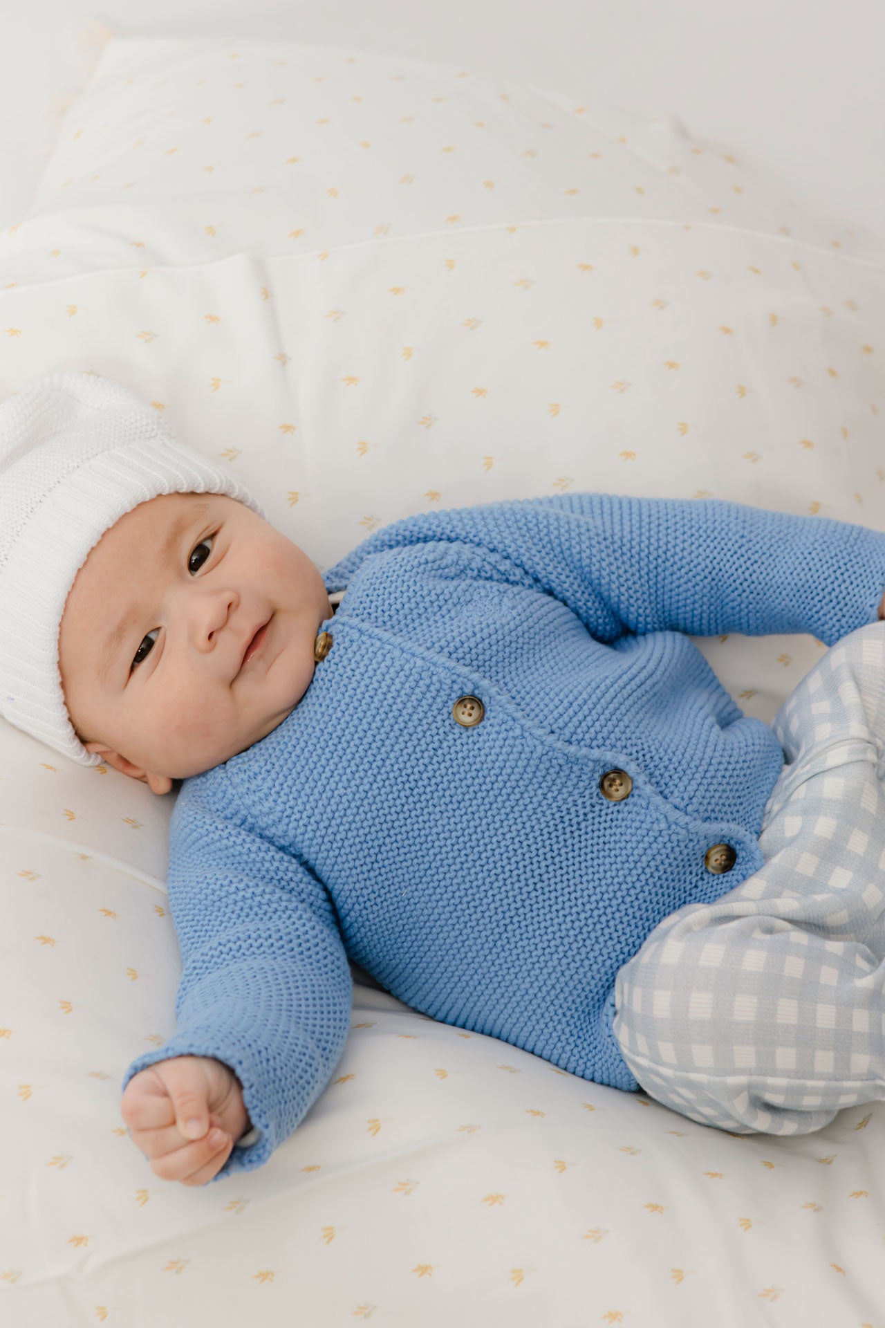 Baby blue knitwear best sale