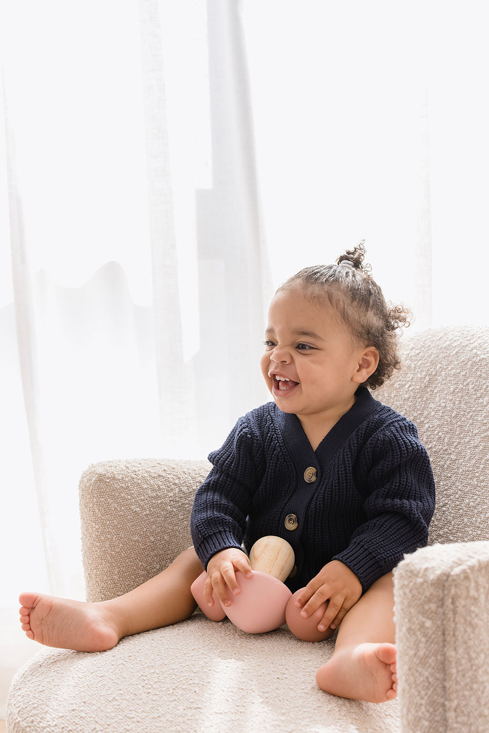 Infant best sale navy cardigan